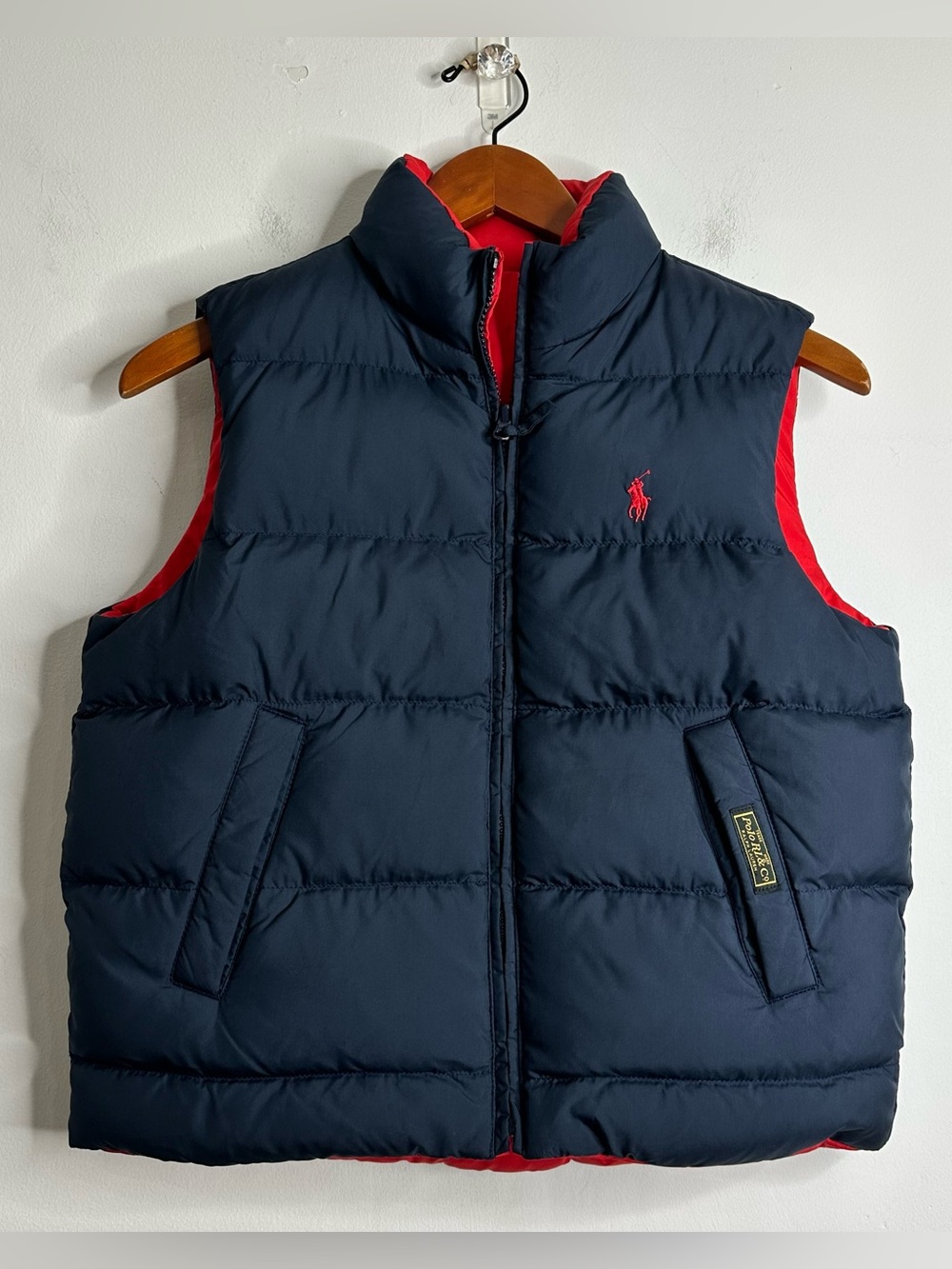Polo Ralph Lauren Kids Reversible Down Puffer Vest Size M